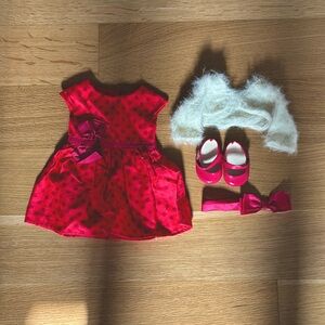 American girl doll holiday celebration outfit!! 🥳🥳👑👑